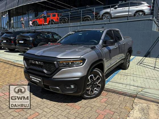 RAM RAMPAGE 2.0 HURRICANE 4 TURBO GASOLINA REBEL 4X4 AUTOMÁTICO